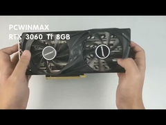 Вентиляторы 12Pin 220W HDM1/DP карты RTX 3060ti 8GB PCWINMAX RTX графические двойные для рабочего стола