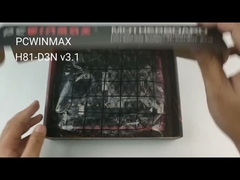 16 ГБ H81 ПК LGA1150 Игровая материнская плата Core I3 Core I5 Core I7