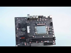 LGA 1700 Socket H610 Материнская плата DDR4 Поддержка 12-го поколения ядра с слотами M.2
