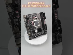 PCWINMAX H110 Socket 1151 GDDR4 Micro ATX 32GB Оригинальная чипсетная настольная материнская плата H110