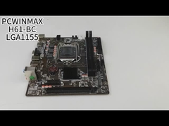 Intel H61 Материнская плата Оригинальные чипы VGA PS2 ATX DDR3 16GB LGA1155