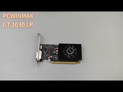 PWINMAX GeForce GT 1030 2GB DDR5 низкопрофильная графическая карта   DVI & HD выход для компактных ПК