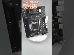 PCWINMAX B560-Pro DDR4 LGA1200 Материнская плата     Надежная производительность для процессоров Intel 10-го и 11-го поколений