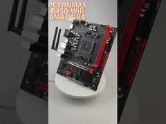 PCWINMAX B450 AM4 DDR4 WiFi материнская плата - высокопроизводительная, надежная связь для вашего ПК
