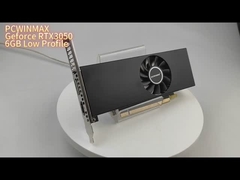 PCWINMAX GeForce RTX 3050 6GB GDDR6 96-битовая низкопрофильная графическая карта