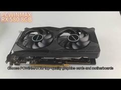PCWINMAX Radeon RX 580 8GB GDDR5 Графическая карта ️ Плавные игры 1080p с питанием Polaris
