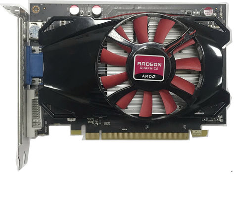 Многоэкранная видеокарта AMD Radeon R7 350 2 ГБ DDR5 128 бит DVI HD VGA