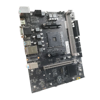 PCWINMAX B450M AM4 MicroATX DDR4 M.2 B450 Чипсет VGA HD DP Материнская плата для настольных компьютеров