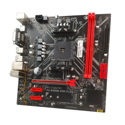 PCWINMAX B450M Plus Socket AM4 Motherboard Micro ATX DDR4 M.2 HD VGA Output B450 Чипсетная материнская плата