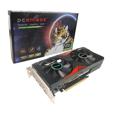 PCWINMAX Новая GeForce RTX 3060 OEM ODM Заводская распродажа оптом 12 ГБ GDDR6 192 бит PCIE 4.0 Двухвентиляторная видеокарта с выходом HD/DP