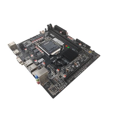 PCWINMAX H310 Чипсет MicroATX Материнская плата поддерживает процессоры Intel Core 9-го и 8-го поколений с выходом HD VGA