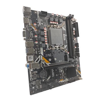 PCWINMAX H610 LGA 1700 Материнская плата DDR4 M.2 NVME PCIe 4.0 USB3.0 Игровая материнская плата Поддерживает процессоры 12/13/14 поколения