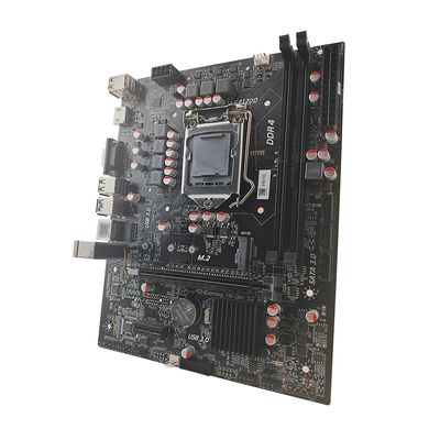PCWINMAX H510 LGA 1200 Micro-ATX игровая материнская плата для компьютера, поддержка DDR4, 64 ГБ оперативной памяти, NVME M.2, SATA3.0, USB3.0