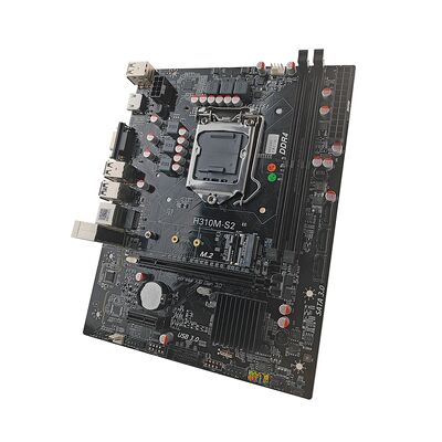 PCWINMAX OEM H310 Micro ATX Материнская плата LGA 1151 DDR4, с M.2 для 8-го/9-го поколения процессоров